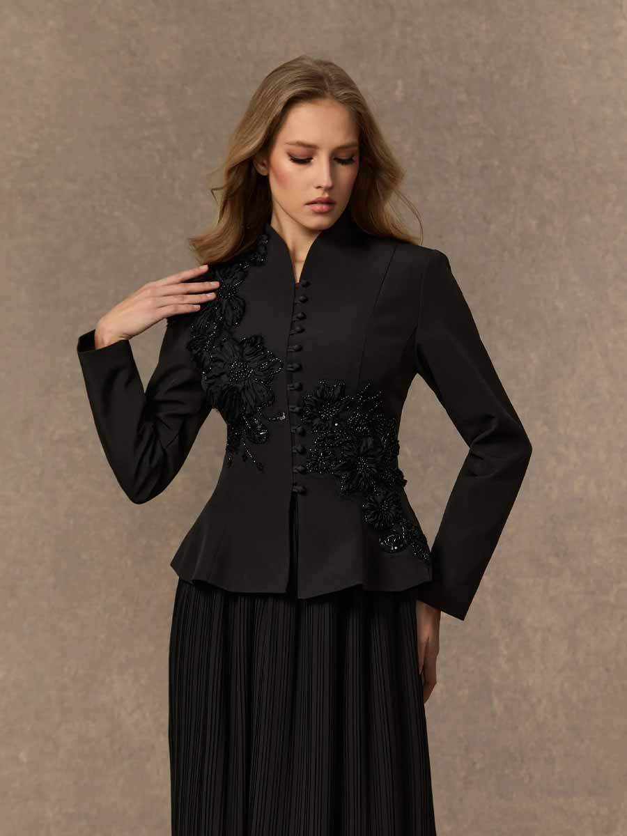 Ashlyn Lace Embroidered Two Piece Set