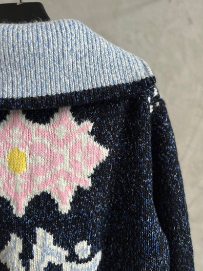 LV Knit Cardigan Sweater 494191