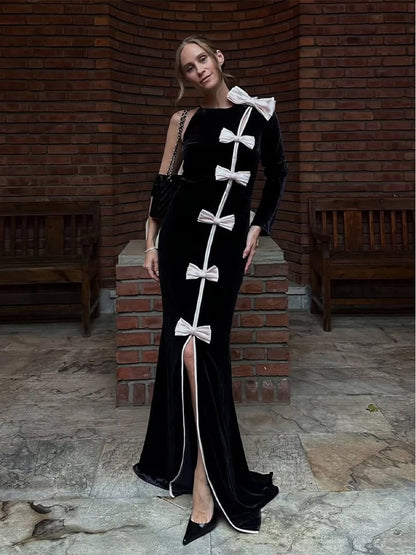 Alexa Maxi Dress In Black