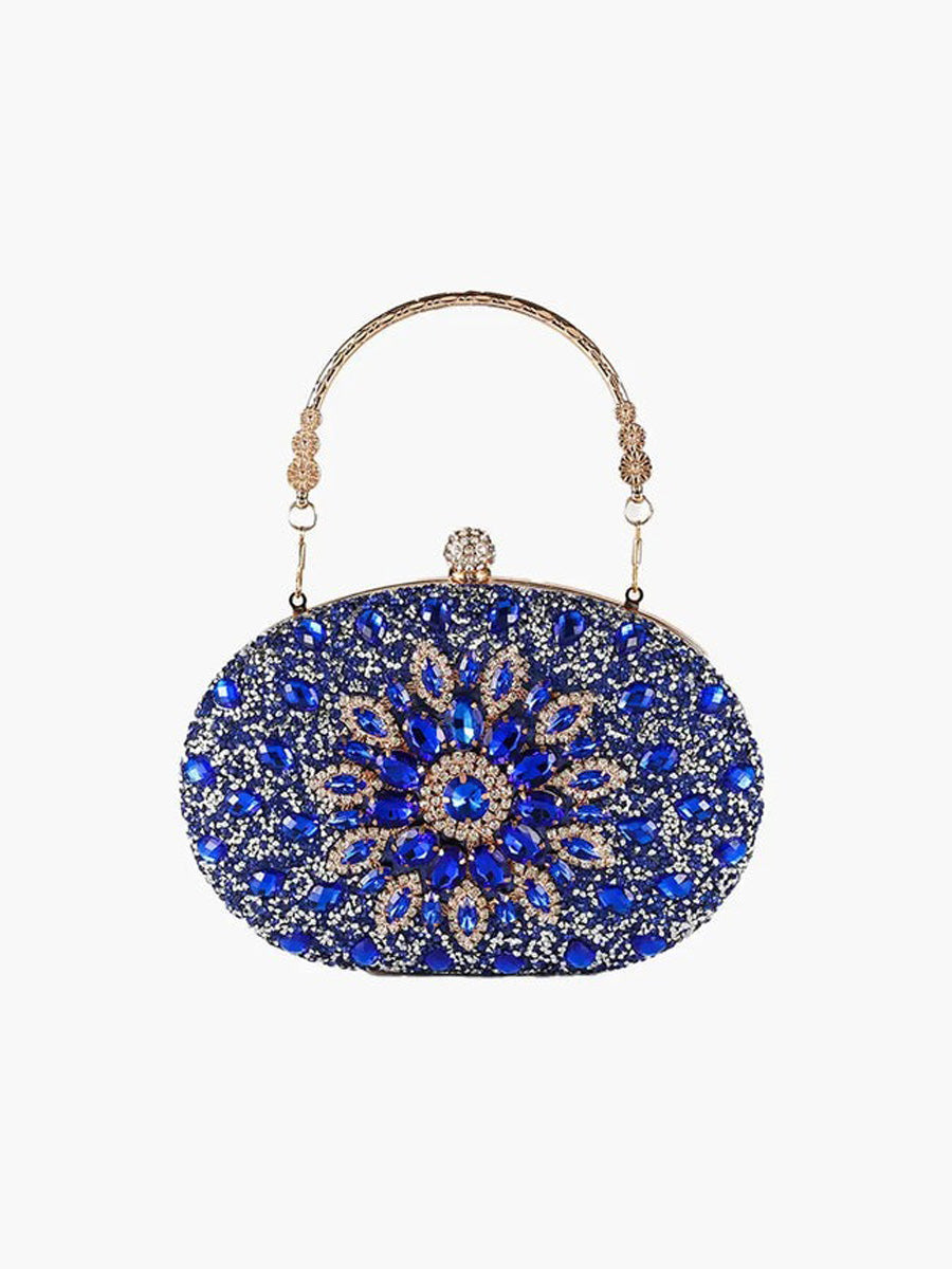 Ariella Infinity Gemstone Evening Clutch