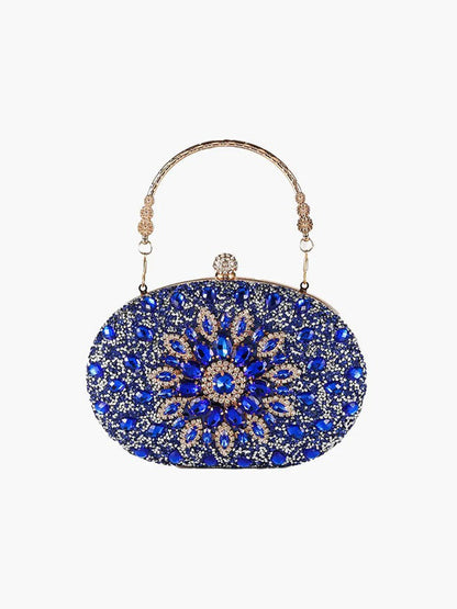 Ariella Infinity Gemstone Evening Clutch