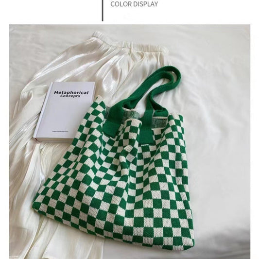Crochet Tote Bag Large Capacity Tote Bag