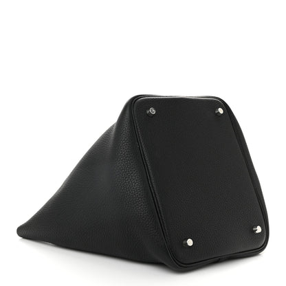 Taurillon Clemence Picotin Lock 22 MM Black