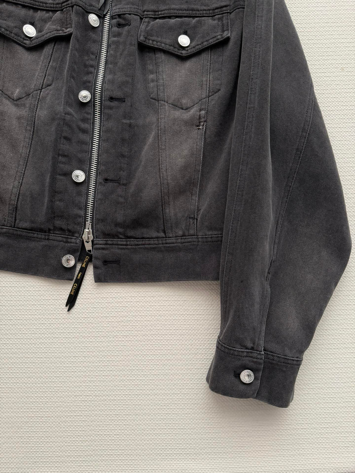 Celine 26SS Black Denim Jacket 882446