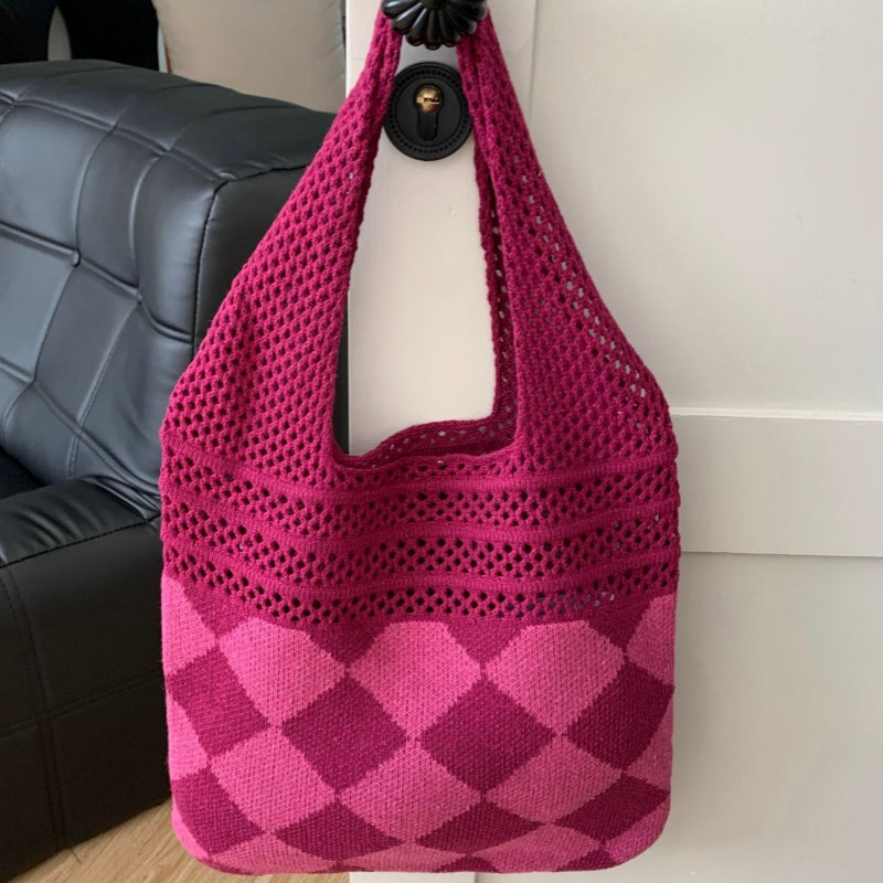 Crochet Tote Bag Hand Bill Shoulder Bag