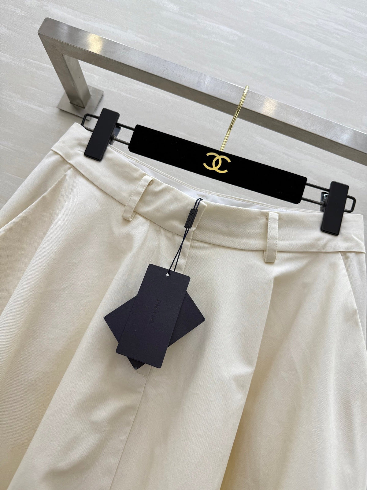 Prada 25 Set White Polyester 303389