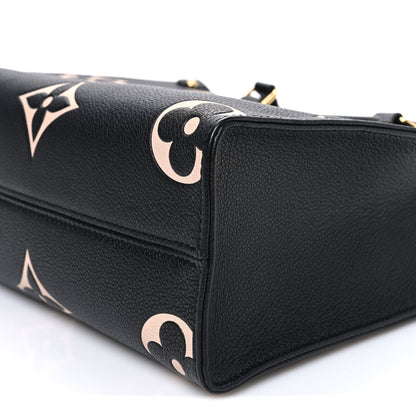 Empreinte Monogram Giant Onthego PM Black Beige