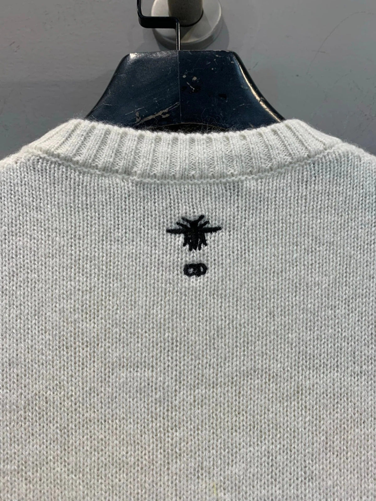 DIOR 25S FLORAL EMBROIDERED CASHMERE SWEATER 533