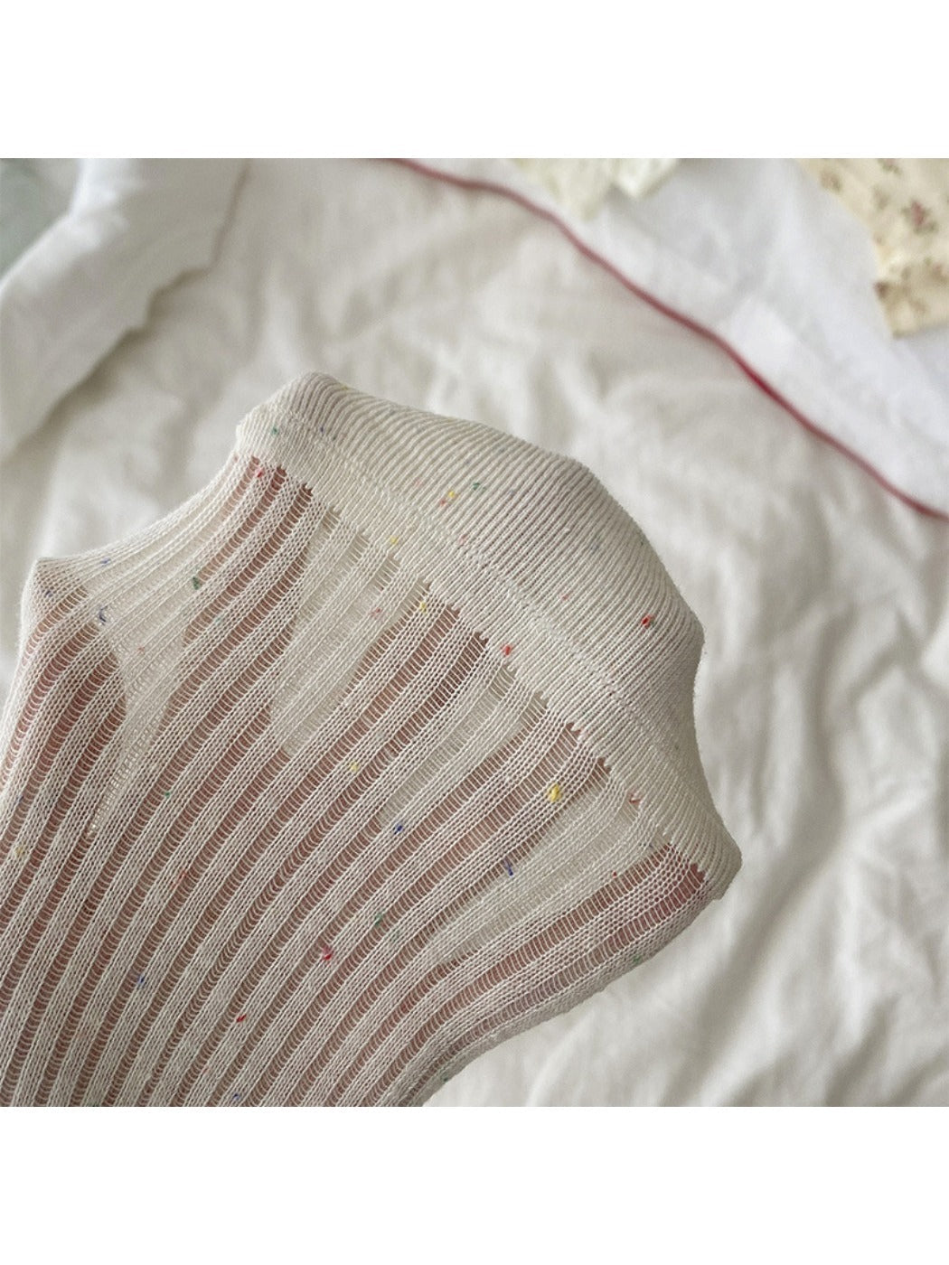 Rufia - Retro Simple Mid-Calf Socks - Sweet &amp; Vintage