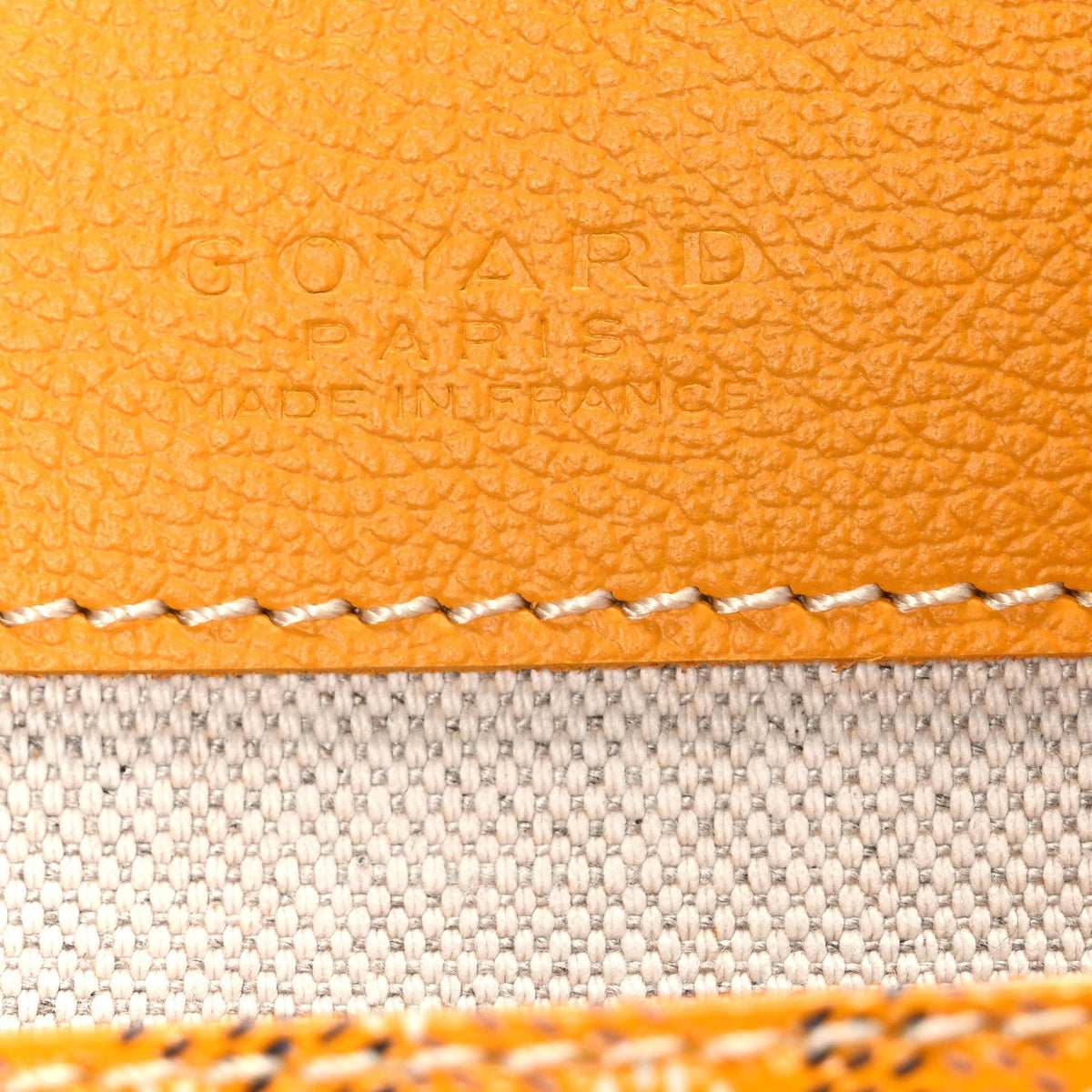 Goyardine Saint Louis PM Yellow