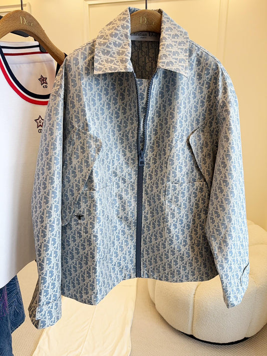 CD 25 Jacket Light Blue Polyester