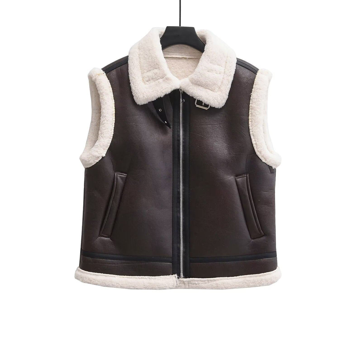 Fur Leather Vest