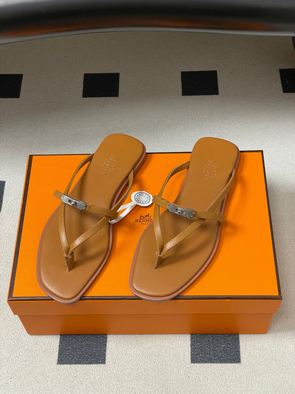 HM Miss Sandal Brown in Calfskin 593823