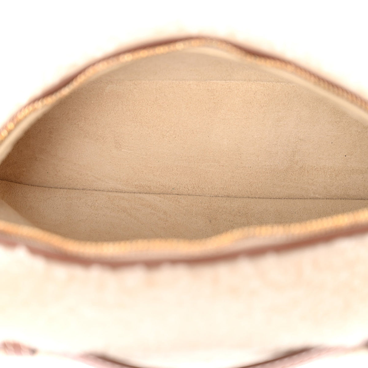 CashFur Calfskin L19 Extra Pocket Pouch Ancient Paper