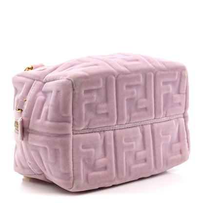 Velvet FF Embossed Mini Boston Box Rose Confetto