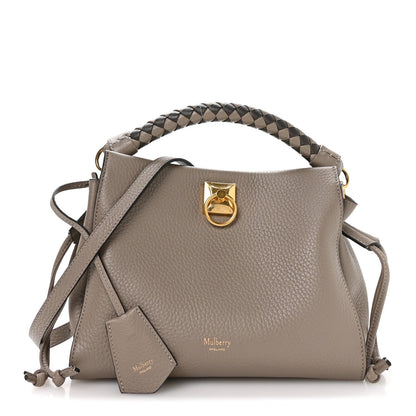 Heavy Grain Small Iris Tote Solid Grey