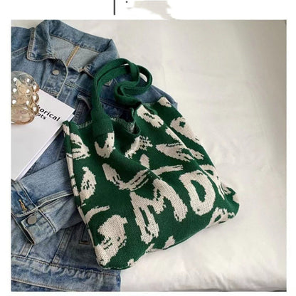 Crochet Tote Bag Large Capacity Tote Bag