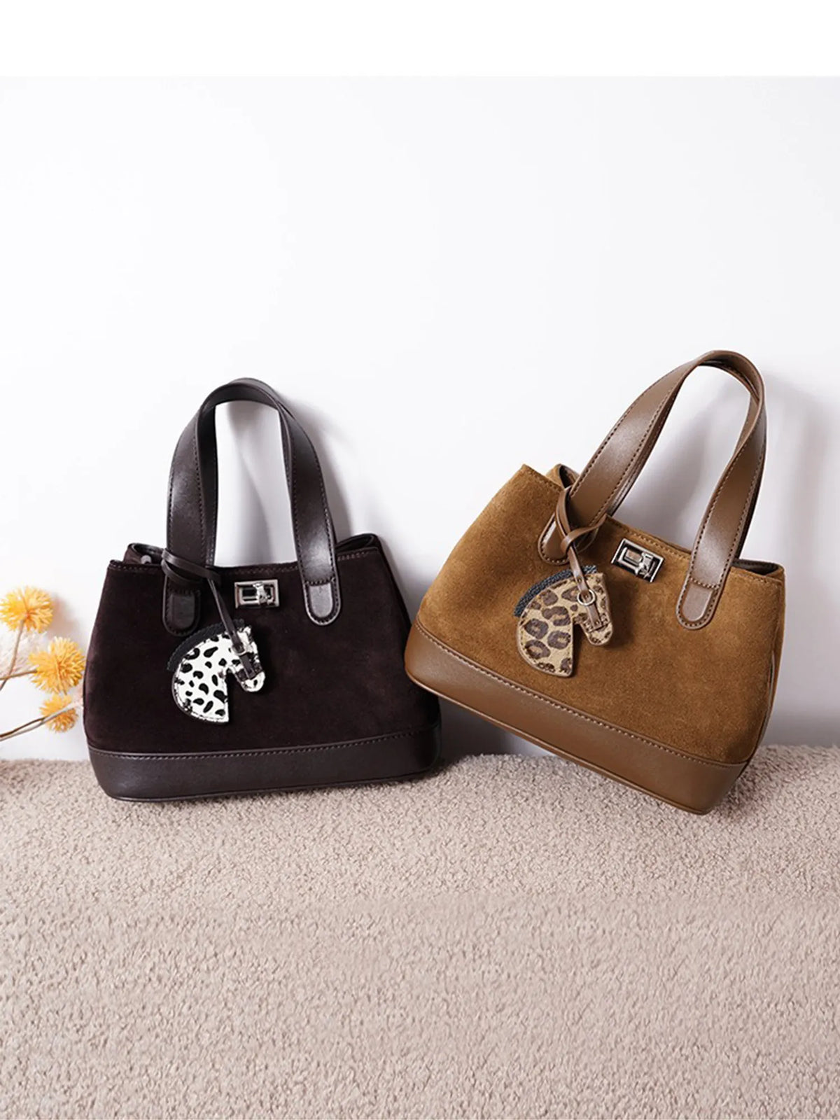 Amira Classic Lock Handbag