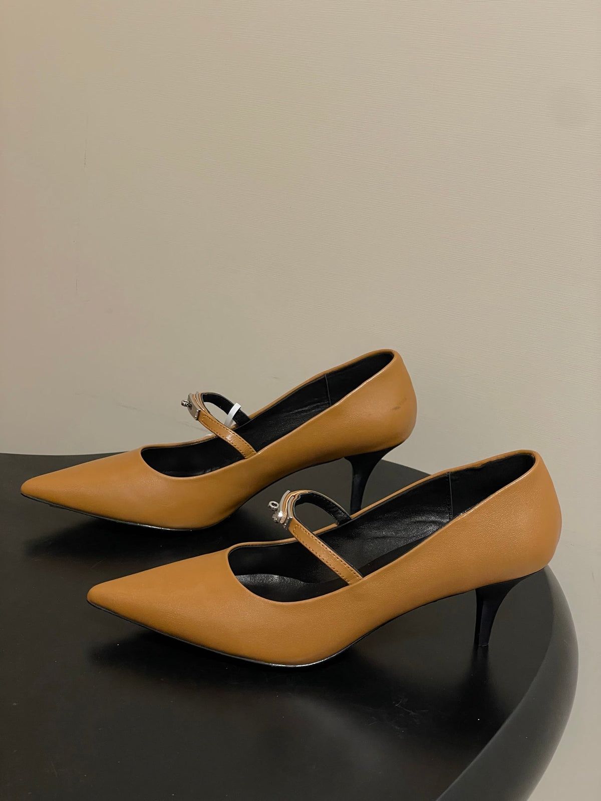 HM 26 Majeste 60 Pump Brown in Calfskin 593828