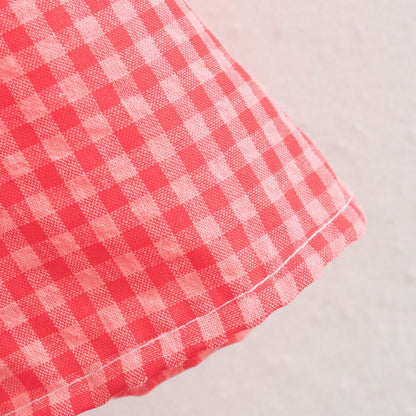Crosa - Oversized Checkered Love Cardigan - Breezy Summer Cover-Up