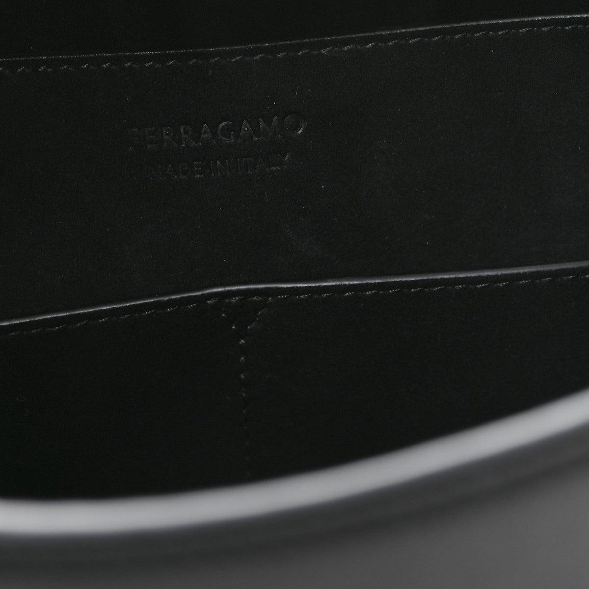 Calfskin Medium Gancio Hobo Black