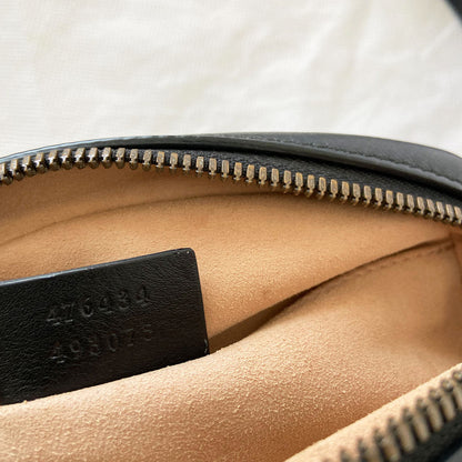 Gucci Black GG Marmont 2.0 Belt Bag