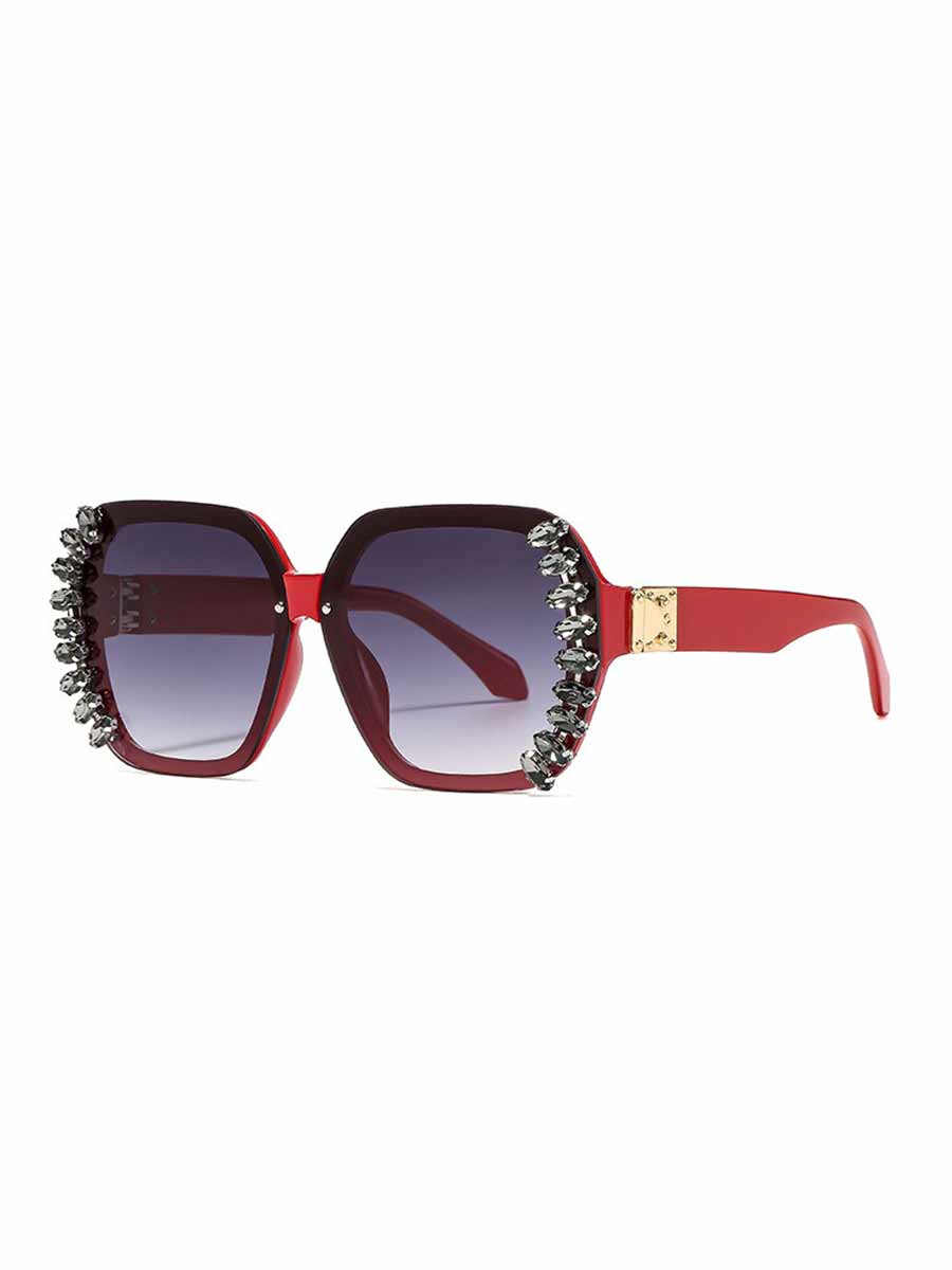 Ophelia Luxurious Diamond-Encrusted Sunglasses