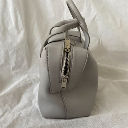 Alexander Wang Grey Smooth Leather Top Handle Bag