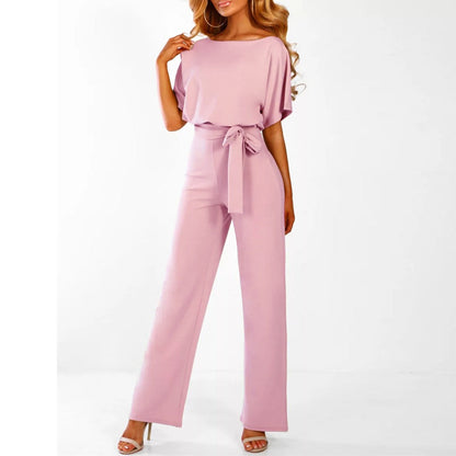 Elijah™ | Belted Wide-Leg Jumpsuit