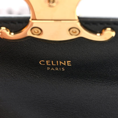 Shiny Calfskin Mini Triomphe Black