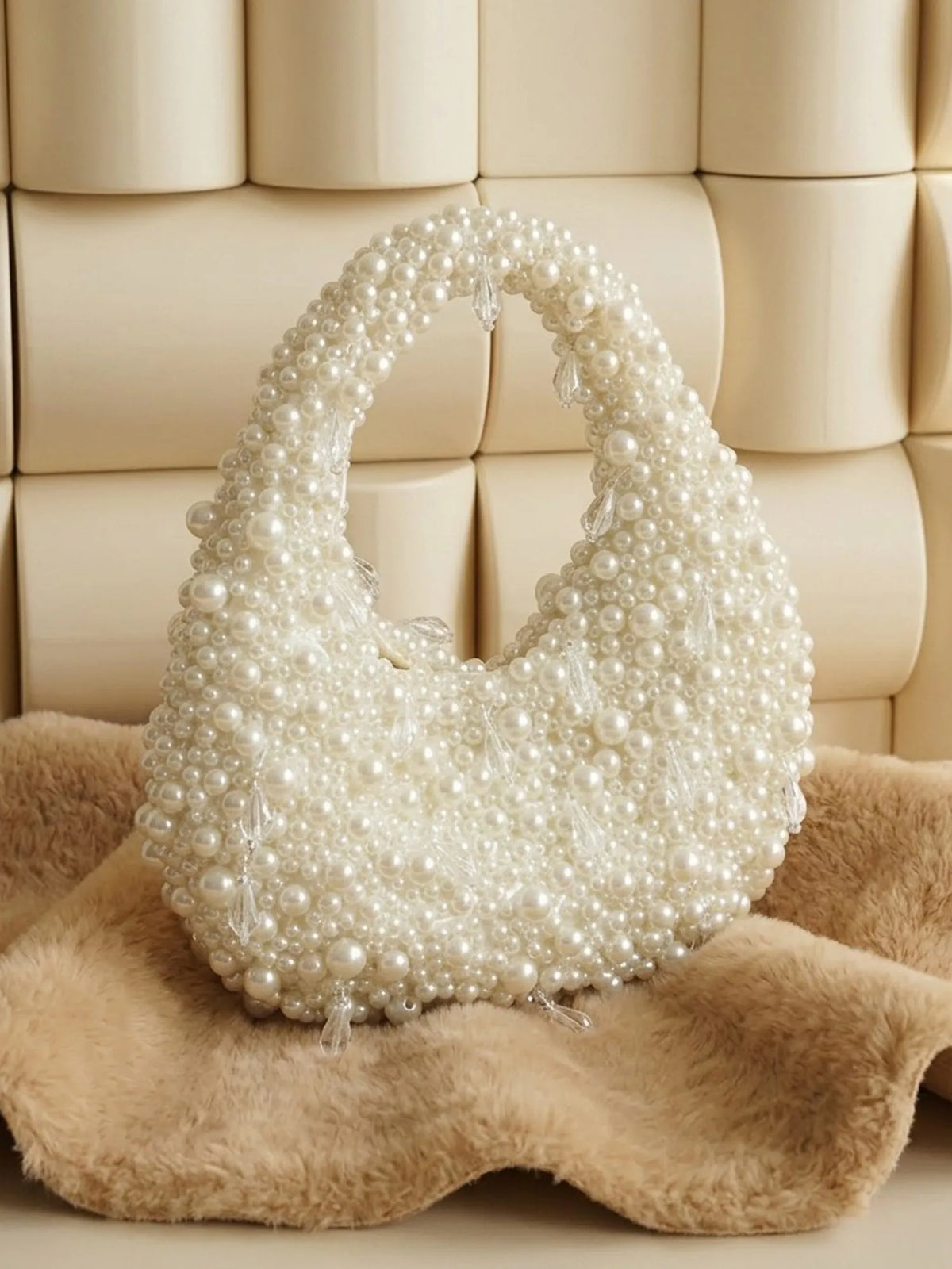 Juliette Crystal and Pearl Handbag