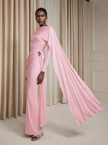 Elina Maxi Dress In Pink