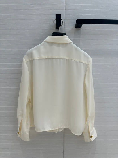 Prada Shirt Beige Polyester