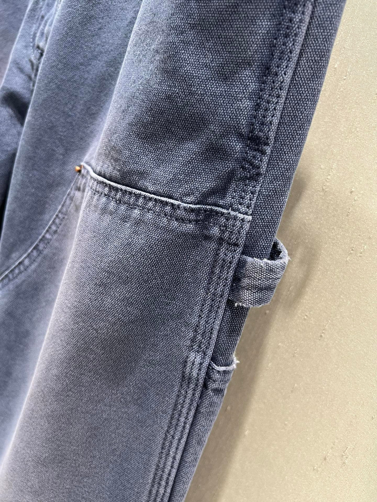 Prada 25 Pant Blue Cotton 215589