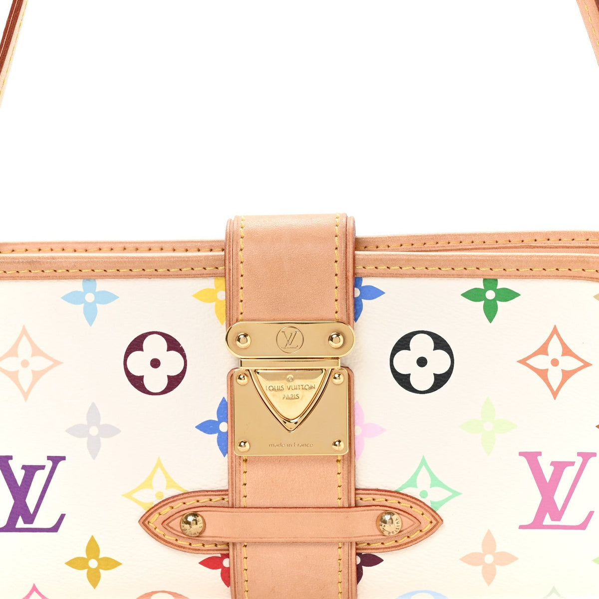 Monogram Multicolor Shirley White