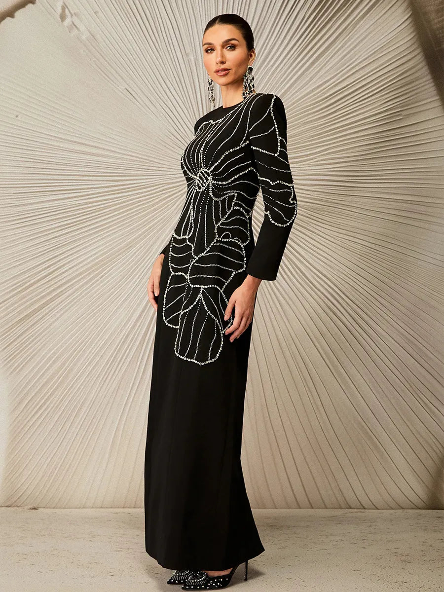 Aurelia Maxi Dress In Black