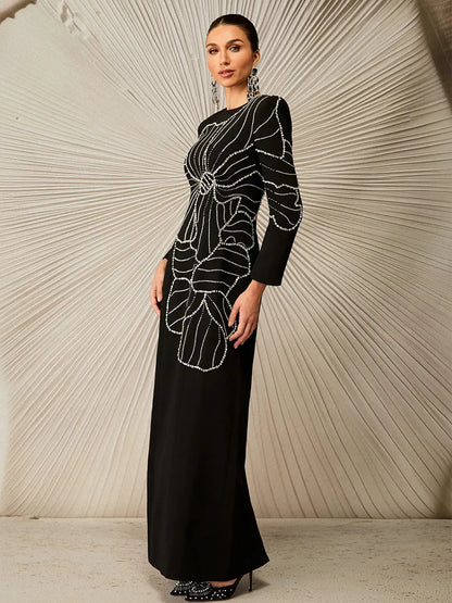 Aurelia Maxi Dress In Black