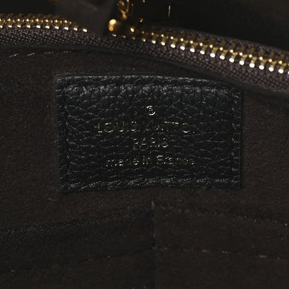 Calfskin Monogram Kimono Tote Black