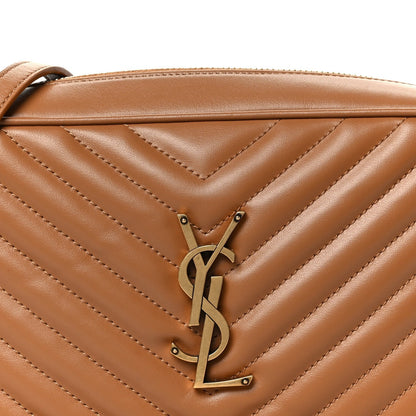 Calfskin Matelasse Monogram Lou Camera Bag Cinnamon