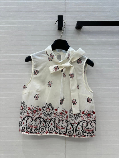 MIUMIU SLEEVELESS TOP AND SKIRT SET 264447