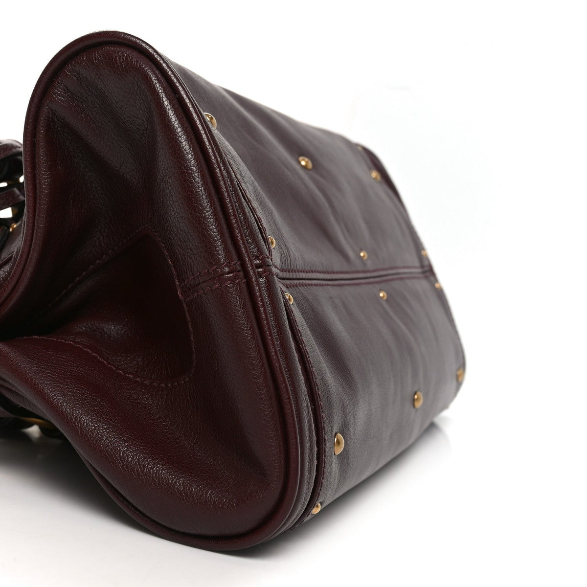 Grained Buffalo Paddington Grenat