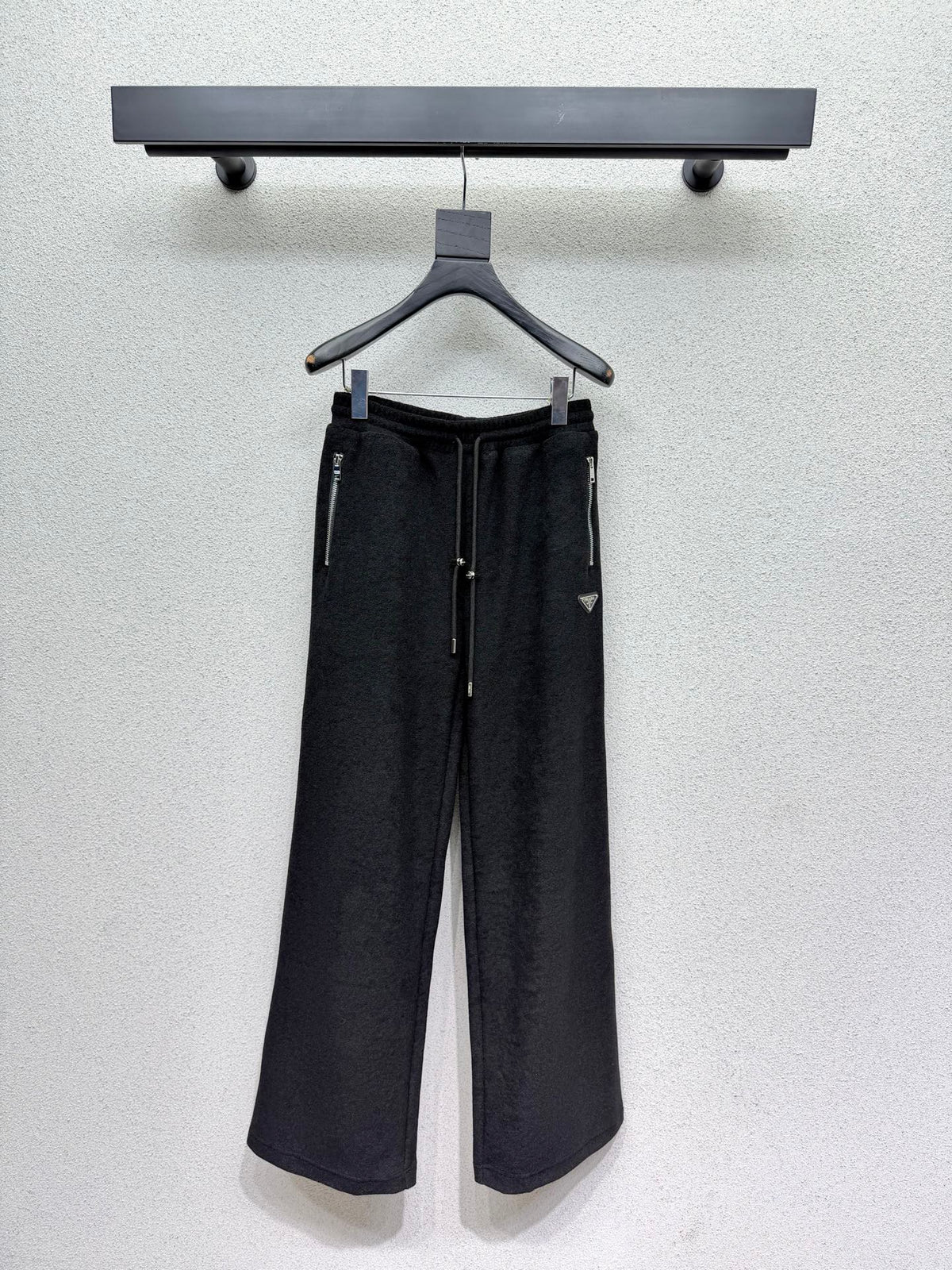 Prada Set Hooded Black Fleece 340651