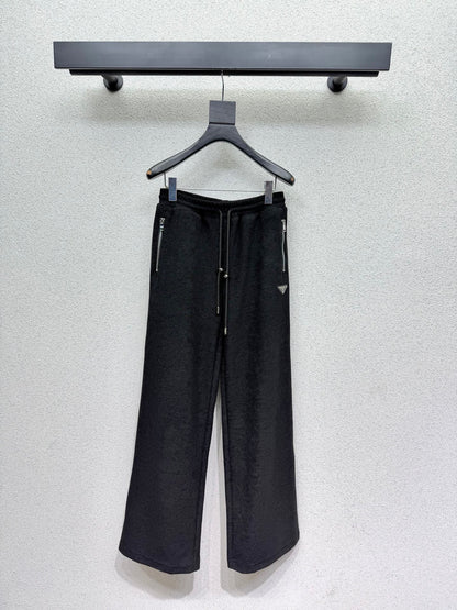 Prada Set Hooded Black Fleece 340651