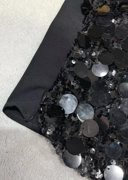 Chanel Set Black Cotton Polyester