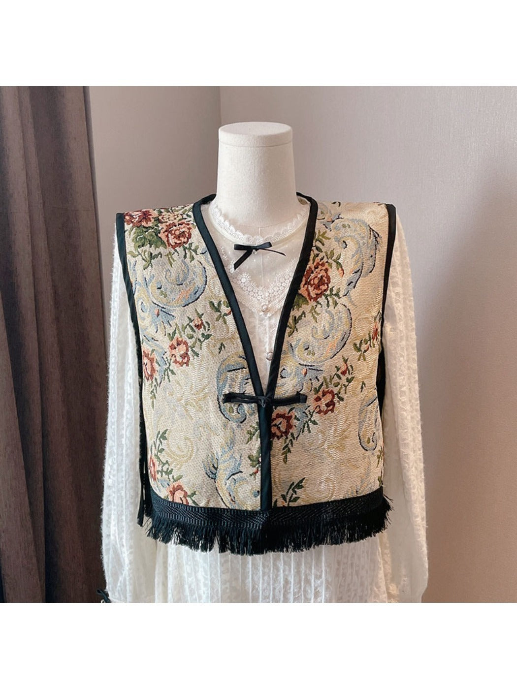 Crosa - Bohemian Vest for Free-Spirited Style