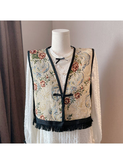 Crosa - Bohemian Vest for Free-Spirited Style