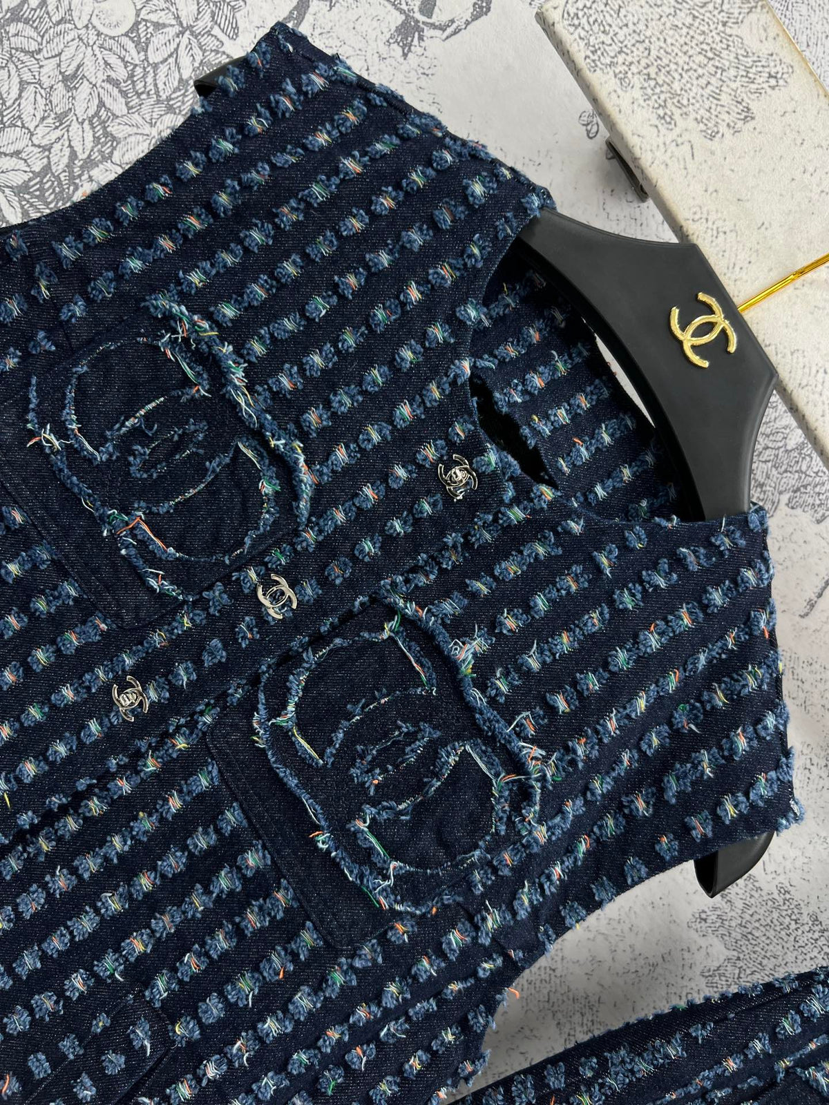CC 25 Denim Set Blue Cotton