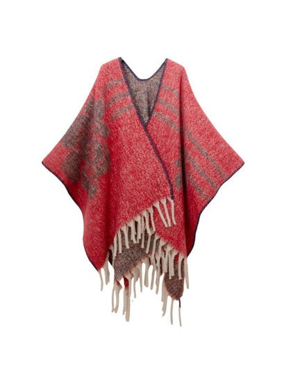 Scarvii - Floral Jacquard Winter Shawl Scarf