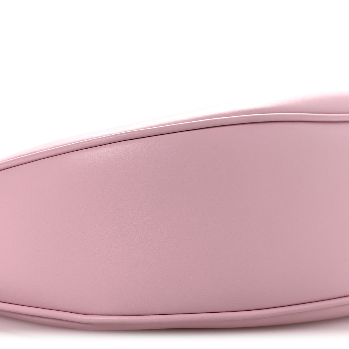 Smooth Calfskin Medium Strap Ava Triomphe Shoulder Pastel Pink