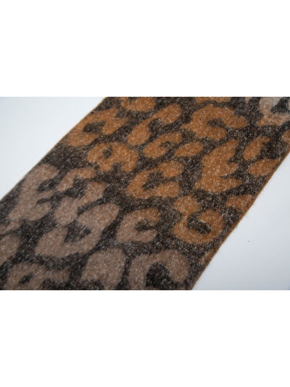 Scarvii - Winter Tassel Scarf with Leopard Patterns